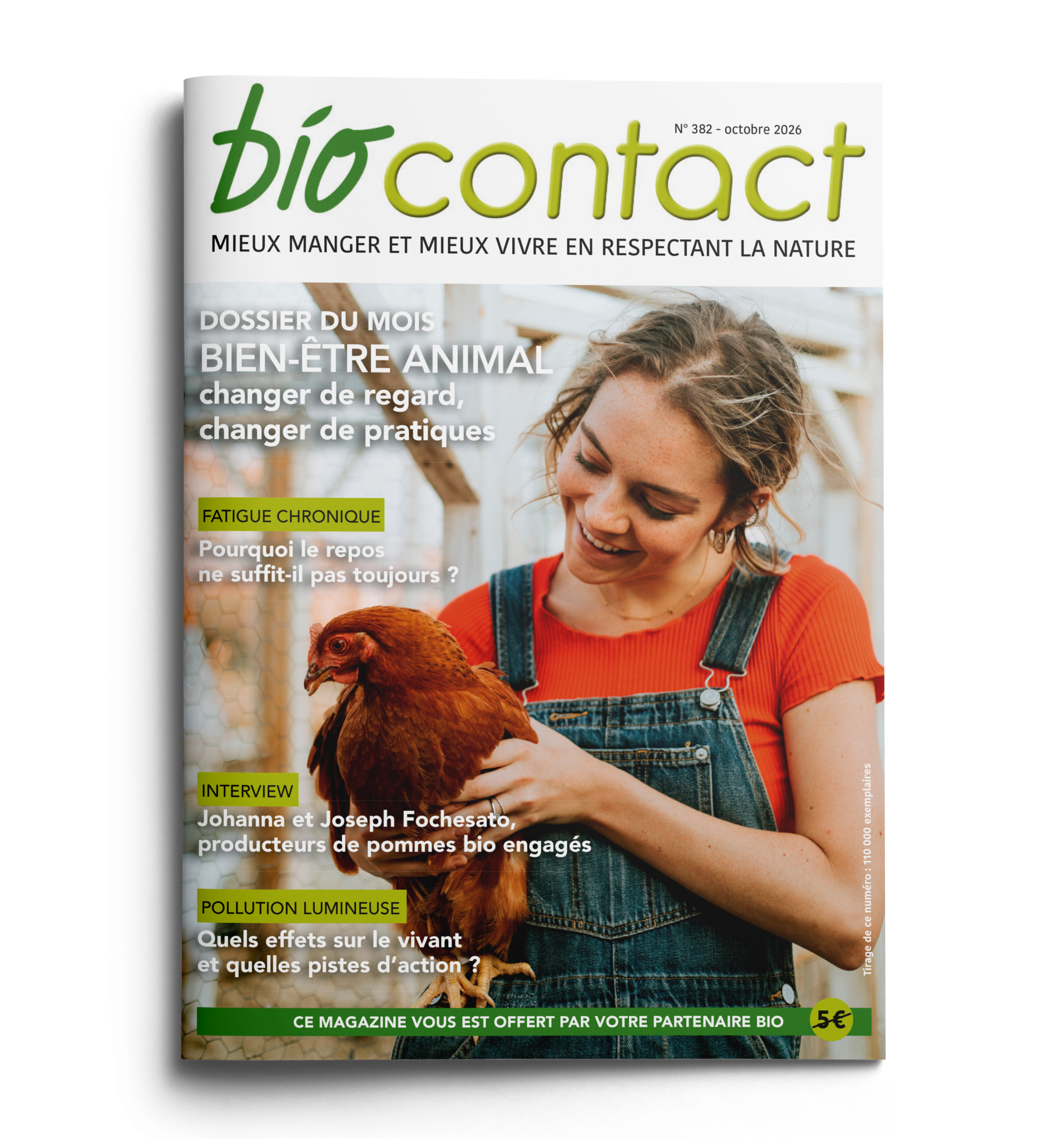 Le magazine Biocontact n°382 d'octobre